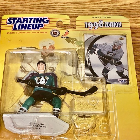NHL Starting Lineup Other - NHL 1999 Starting Lineup Paul Kariya Figure